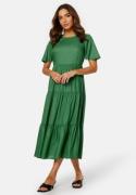 Happy Holly Tris butterfly sleeve dress Green 40/42