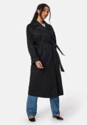 BUBBLEROOM Maggie Trenchcoat Black 48