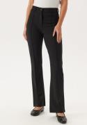 BUBBLEROOM Soft Flared Suit Trousers Black XL