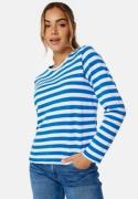 Pieces Kamille LS Blouse Princess Blue Stripe XS