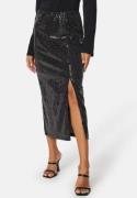 Y.A.S Darkness HW Midi Skirt Black L