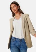 Pieces Bosella 3/4 Blazer White Pepper XS