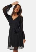 VILA Vifalia smock V-neck L/S dress Black 34