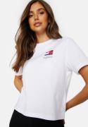 TOMMY JEANS BXY Graphic Flag Tee YBR White S