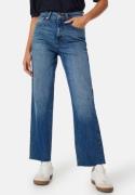 Happy Holly High Straight Ankle Jeans Medium blue 42