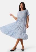 ONLY Maya Life S/S Dress Cloud Dancer AOP: Jo 40