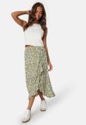 Happy Holly Emma skirt Khaki green / Patterned 36/38