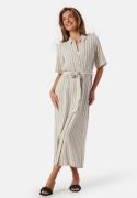 Object Collectors Item Objsanne Ancle Shirt Dress Sandshell Stripes:Bl...