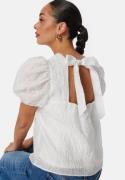 VERO MODA Vmnynne 2/4 Open Back Top Bright White M