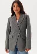 BUBBLEROOM Single Button Blazer Dark grey 34