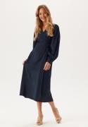 BUBBLEROOM Wrap Dress Navy 34