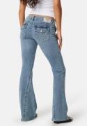 True Religion Joey Low Rise Flare Peak Spot 32