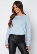 SELECTED FEMME Slflulu LS Knit O-Neck Blue L