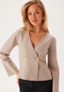 VILA Vizarah Knit Cardigan Natural Melange XS