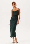 BUBBLEROOM Sparkling Strap Dress Green/Black S