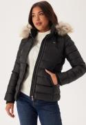 TOMMY JEANS Tjw Basic Hooded Down Jacket BDS Black S