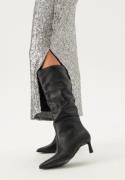 Steve Madden Lavan High Boots BLACK LEATHER 38