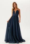 Christian Koehlert Sparkling Evening Dress With T Glitter Twilight Blu...