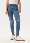 Pieces Pcdana Mw Dest Skinny Medium Blue Denim XL/30