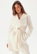 VILA Vicooley Collar Belt Coat Birch 38