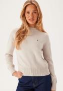 Calvin Klein Jeans Monogram Embro Crewneck Sweater Pdh Moonbeam XS