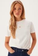 Calvin Klein Jeans Woven Label Regular Jersey Tee YAF Bright White XS