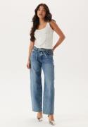 ONLY Onlgianna Mw Straight Dnm Medium Blue Denim 27/32