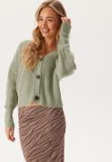 VERO MODA Lea LS V-Neck Cuff Cardigan Desert Sage M