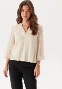 VILA Vilumena V-neck 3/4 TOP TOP To Birch XL