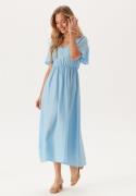 VERO MODA Vmflora Olga Ss 7/8 DRESS DRES Airy Blue M