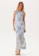 YAS Yasfloree Sl Long Dress Halogen Blue L