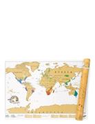 Scratch Map World Home Decoration Posters & Frames Posters Cities & Ma...