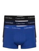 Low Rise Trunk 3Pk Boxershorts Black Calvin Klein