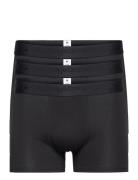 3-Pack Underwear - Gots/Vegan Boxershorts Black Knowledge Cotton Appar...