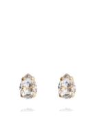 Petite Drop Stud Earring Gold Accessories Jewellery Earrings Studs Gol...