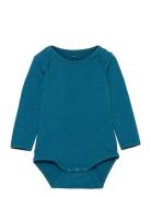 Sgbob New Owl Ls Body Bodies Long-sleeved Blue Soft Gallery