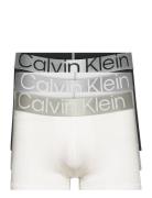 Trunk 3Pk Boxershorts White Calvin Klein