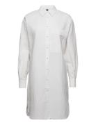 Cucasandra Shirt Dress Kort Kjole White Culture