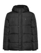 Essential Puffer Jacket Foret Jakke Black Calvin Klein