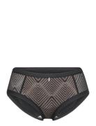 Tailored Short Trusser, Tanga Briefs Black Freya