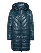 Inclusive Recycled Padded Coat Foret Jakke Blue Calvin Klein