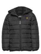 Lightweight Puffa Jacket Foret Jakke Black Lyle & Scott Junior