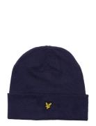 Beanie Accessories Headwear Beanies Blue Lyle & Scott