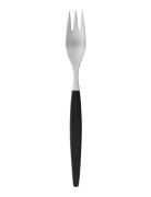 Bordgaffel Focus De Luxe 20 Cm Sort/Mat Stål Home Tableware Cutlery Fo...