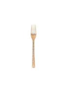 Middagsgaffel 'Hune' Home Tableware Cutlery Forks Gold Broste Copenhag...
