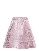 Sgjoana Dotty Skirt X-Mas Dresses & Skirts Skirts Short Skirts Pink So...