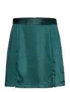 Satina Molanna Skirt Kort Nederdel Green Bzr