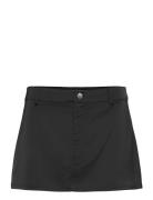 Poppyrs Skirt Kort Nederdel Black Résumé