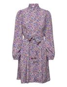 Slfmolly-Dana Ls Short Dress Ex Kort Kjole Multi/patterned Selected Fe...