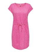 Onlmay S/S Dress Noos Kort Kjole Pink ONLY